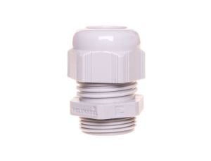 Dławnica kablowa poliamidowa M25 IP68 HELUTOP HT-M25 jasnoszara 93911