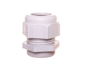 Dławnica kablowa poliamidowa M40 IP68 HELUTOP HT-M40 jasnoszara 93913