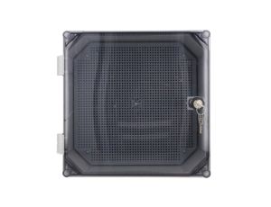 Obudowa 300x300x166mm z płytą montażową transparentna UNIbox Uni-0/T43.00