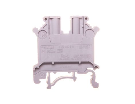 Złączka szynowa 2-przewodowa 2,5mm2 szara UK 5 N 3004362