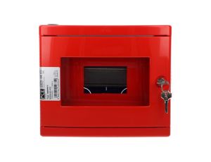 Rozdzielnica przeciwpożarowa podtynkowa pusta 8 modułów IP55 98PPPT