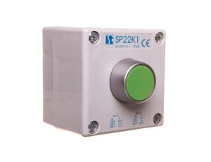Kaseta sterownicza przycisk kryty zielony SP22K1\01-1