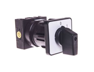 Przełącznik krzywkowy 0-1 2P 20A 6,5kW do wbudowania T0-1-15402/EZ 0055465