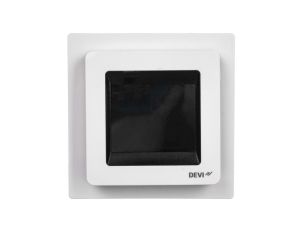 Termostat elektroniczny DEVIreg Touch 230V 16A 5-35C IP21 śnieżnobiały 140F1071