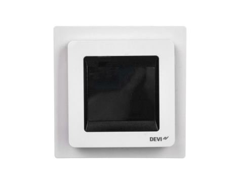 Termostat elektroniczny DEVIreg Touch 230V 16A 5-35C IP21 śnieżnobiały 140F1071