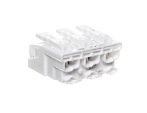 Złączka zasilająca 3-biegunowa bez stopek bez styku PE 294-4003 /25szt./