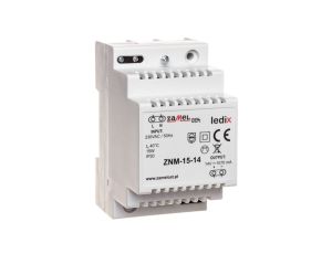 Zasilacz LED modułowy 14V DC 15W ZNM-15-14 LDX10000021
