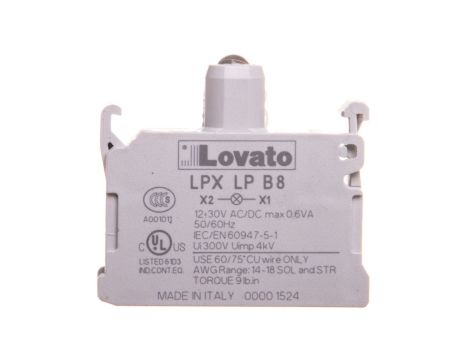 Lampka LED biala LPXLPB8