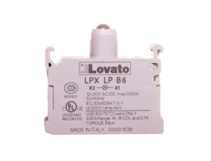Oprawka z LED niebieska 12-30V AC/DC LPXLPB6