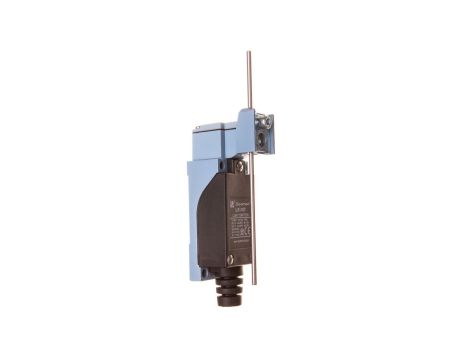 Łącznik krańcowy 1Z 1R metal/tworzywo pręt rotacyjny LK107