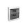Rozdzielnica Natynkowa 2x12 2-Rzędowa 24-Modułowa IP40 Drzwi Transparentne 90912124 Viko by Panasonic