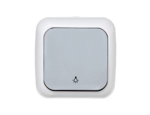 Palmiye Łącznik Zwierny Z Symbolem Światło, Kolor Szary / 90555503