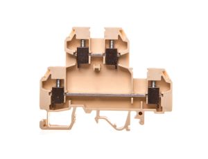 Złączka szynowa gwintowa 2-piętrowa 4mm2 beżowa VS 4 NA 003901277