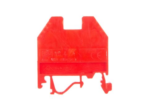 Złączka szynowa gwintowa 4mm2 czerwona VS 4 PA+ 003901039