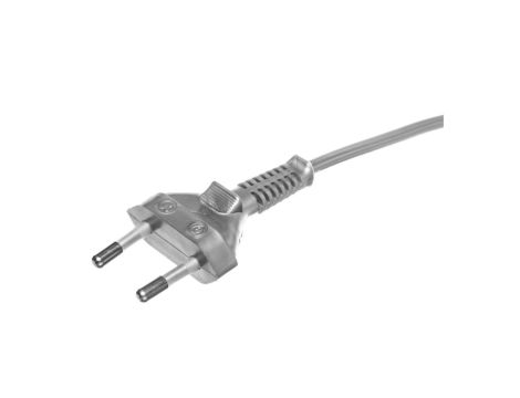 Przewód przyłączeniowy bez wyłącznika 300cm srebrny SP-300/2X0,75/-SRB YNS10000467