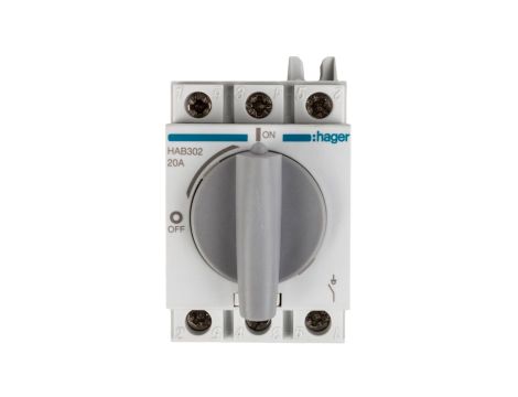 Rozłącznik izolacyjny 3P 20A HAB302