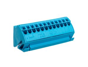 Blok potancjałowy 4mm2 niebieski 812-104