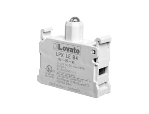 Oprawka z LED czerwona 12-30V AC/DC 12-30V AC/DC LPXLEB4