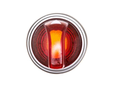 Napęd przełącznika 3 położeniowy czerwony z podświetleniem bez samopowrotu LPCSL1304