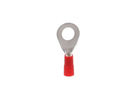 Końcówka oczkowa Cu izolowana KOE 6-1 /100szt./