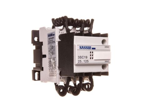 Stycznik łączenia kondensatorów 3P 6/12kvar 17,3/22,5A 1Z 1R SLK_3SC19-25