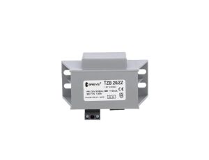 Transformator 1-fazowy bezpieczeństwa TZB 20/ZZ 230/ 12V 1,66A, Ta 40, 16012-9940