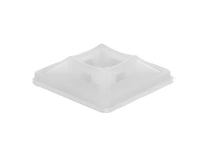 Element mocujący do opasek kablowych 19x19 biały ITA019019W /100szt./