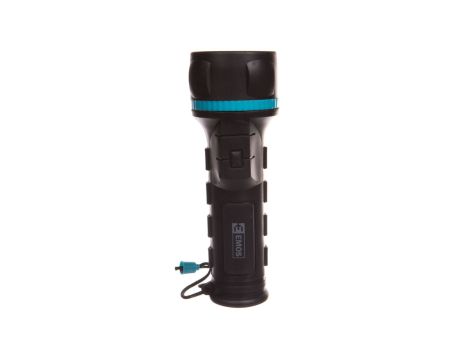 Latarka gumowa LEDx3 20lm 2xD P3862