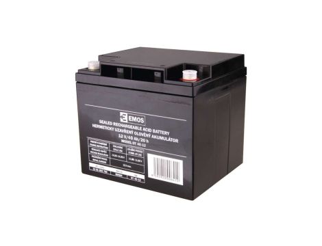 Akumulator ołowiowy AGM 12V 40Ah M6 B9684