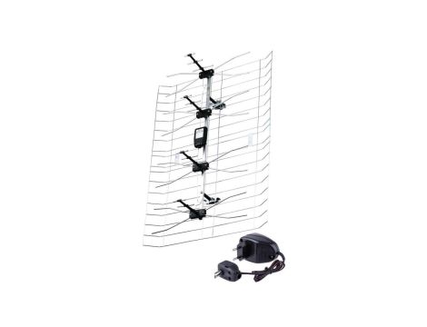 Antena zewnętrzna TV ASP-25 25dB VHF/UHF J0665