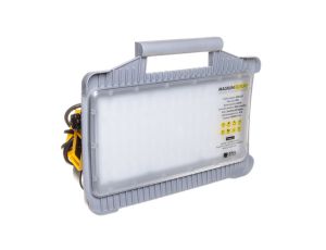 Lampa robocza / naświetlacz budowlany MAGNUM FUTURE LED 32W 4300lm 4000K z gniazdami + wyłącznik 247040