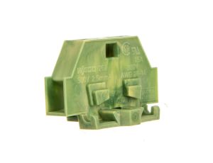 Złączka 2-przewodowa 2,5mm2 żółto-zielona z mocowaniem śrubowym 261-307 /50szt./