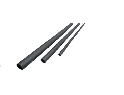 Rura termokurczliwa cienkościenna z klejem czarna RTCK_12-4-C