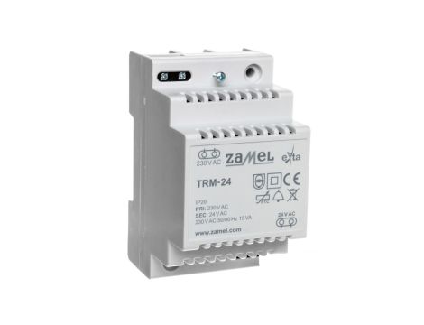 Transformator 230/24VAC 15VA IP20 TH35 TRM-24 EXT10000137