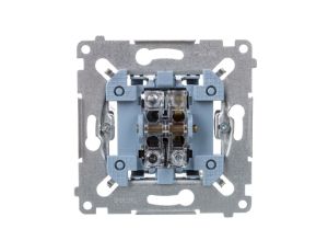 Simon 54 Przycisk pojedynczy zwierny mechanizm 10AX 250V, szybkozłącza, SP1M