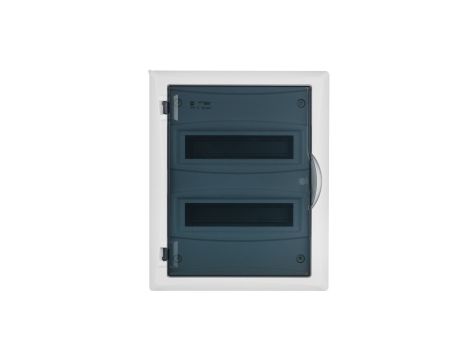 Rozdzielnica modułowa 2x12 p/t ECONOMIC BOX RP 2/24 drzwi transparentne (N+PE) IP40 2515-01
