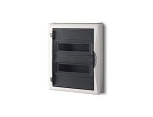 Rozdzielnica modułowa 2x12 n/t ECONOMIC BOX RN 2/24 drzwi transparentne (N+PE) IP40 2505-01