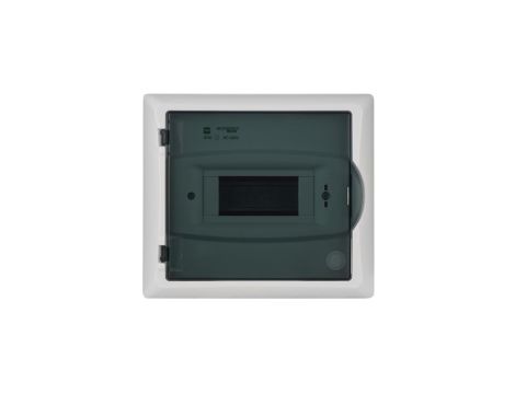 Rozdzielnica modułowa 1x6 p/t ECONOMIC BOX RP 1/6 drzwi transparentne (N+PE) IP40 2511-01