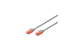 Kabel krosowy (Patch Cord) U/UTP kat.6 szary 1m DK-1612-010
