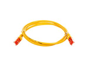 Kabel krosowy (Patch Cord) U/UTP kat.6 żółty 1m DK-1612-010/Y