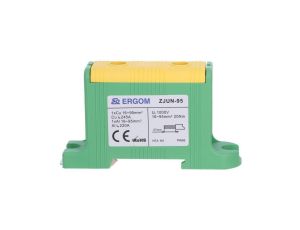 Złączka szynowa 1-torowa ZJUN-95 PE żółto-zielona R34RR-07020000803