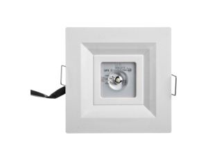 Oprawa awaryjna LED 3W LOVATO P LED otwarta 3h jednozadaniowa autotest biała LVPO/3W/B/3/SE/AT/WH