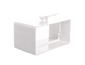 Łącznik kanału płaskiego 55x110mm biały KP55-21