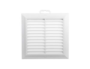 Kratka wentylacyjna 137x137mm biała T40