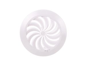 Kratka wentylacyjna fi 100mm biała siatka T95