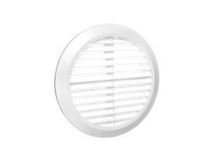 Kratka wentylacyjna fi 100-150mm biała T36