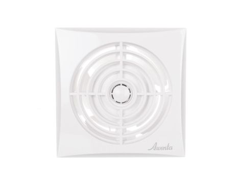 Wentylator wyciągowy fi 100 8W 102m3/h 230V IPX4 biały wył. czasowy, czujnik wilgoci SILENCE WZ100H