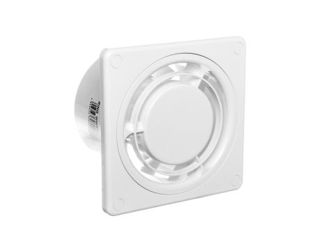 Wentylator wyciągowy fi 100 8W 72m3/h 230V IPX4 biały RING E0007848 WWR100