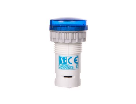 Lampka kompaktowa niebieska PK22-LN-230-LED-AC