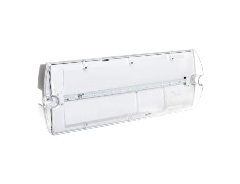 Oprawa awaryjna HELIOS IP65 ECO LED 3,2W 320lm 3m 1h jednozadaniowa PT HWM/3,2W/E/1/SE/PT/TR
